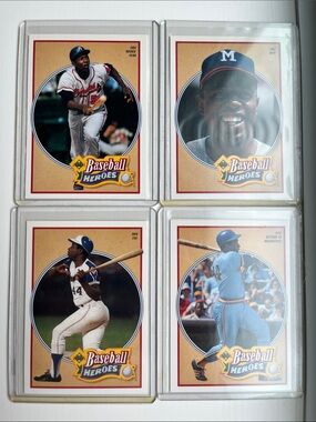 1991 Upper Deck Hank Aaron “Baseball Heroes”. Excellent Condition.